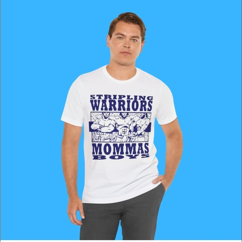 Stripling Warriors Mommas Boys T-Shirt Sz L